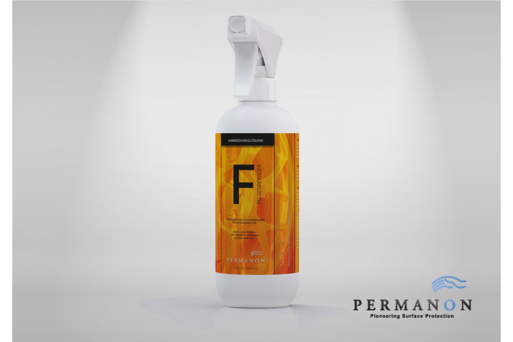 PERMANON WHEEL CLEANER F - CURATARE JANTE - 0.5L