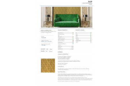 AL09 - GOLD SANDING STYL' AL09 - GOLD SANDING STYL'