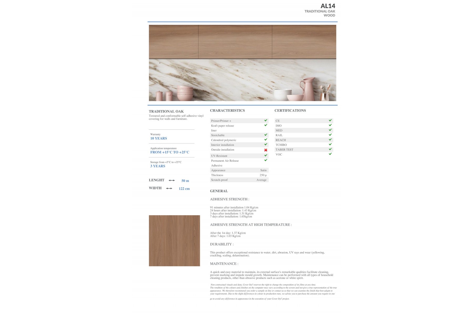 AL14 - TRADITIONAL OAK AL14 - TRADITIONAL OAK