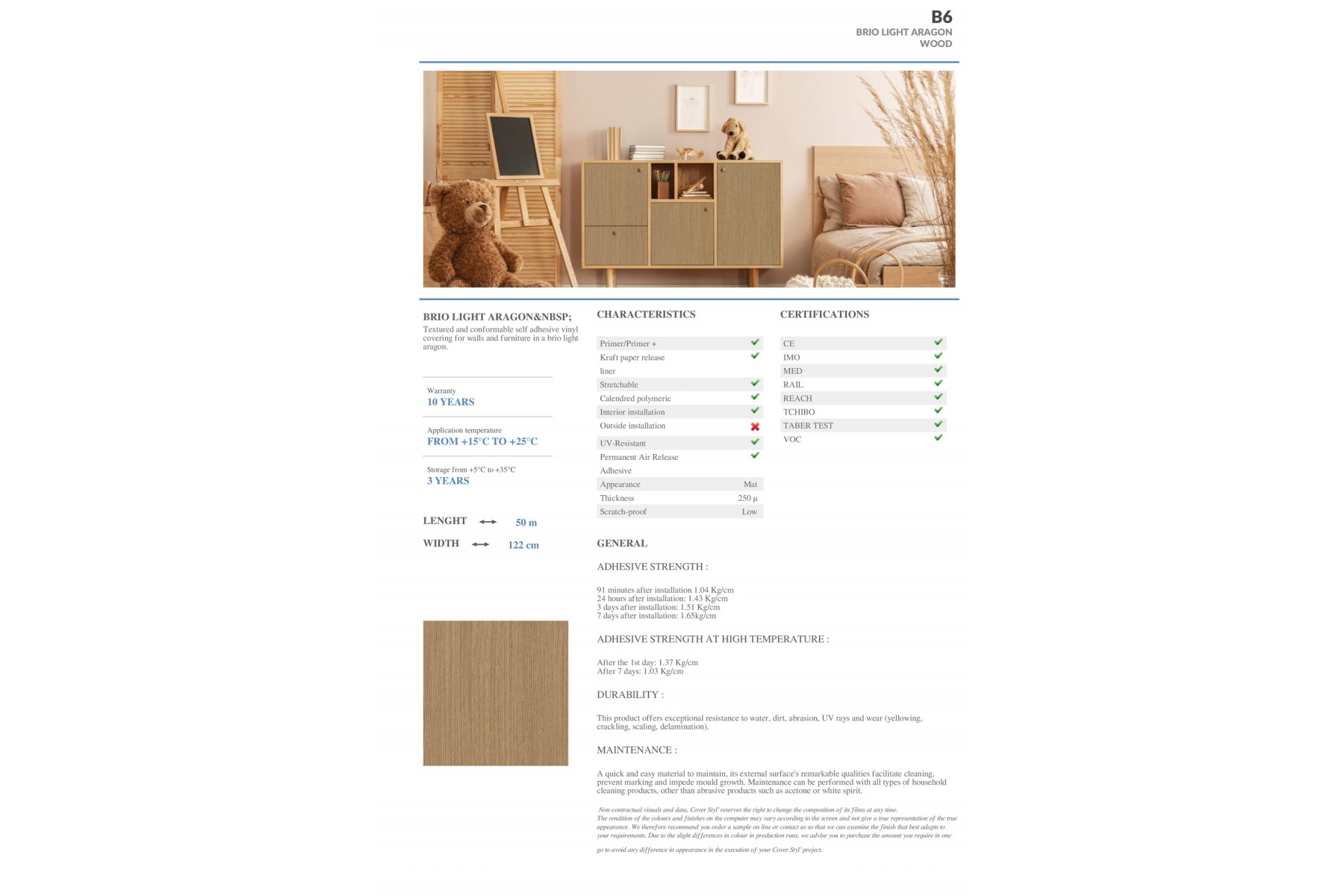 B6 - BRIO LIGHT ARAGON B6 - BRIO LIGHT ARAGON