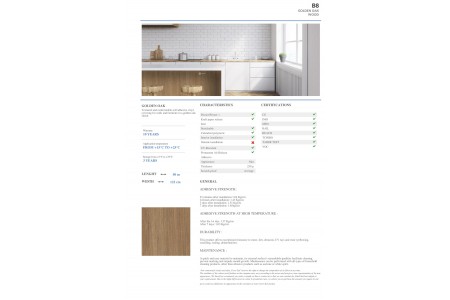 B8 - GOLDEN OAK