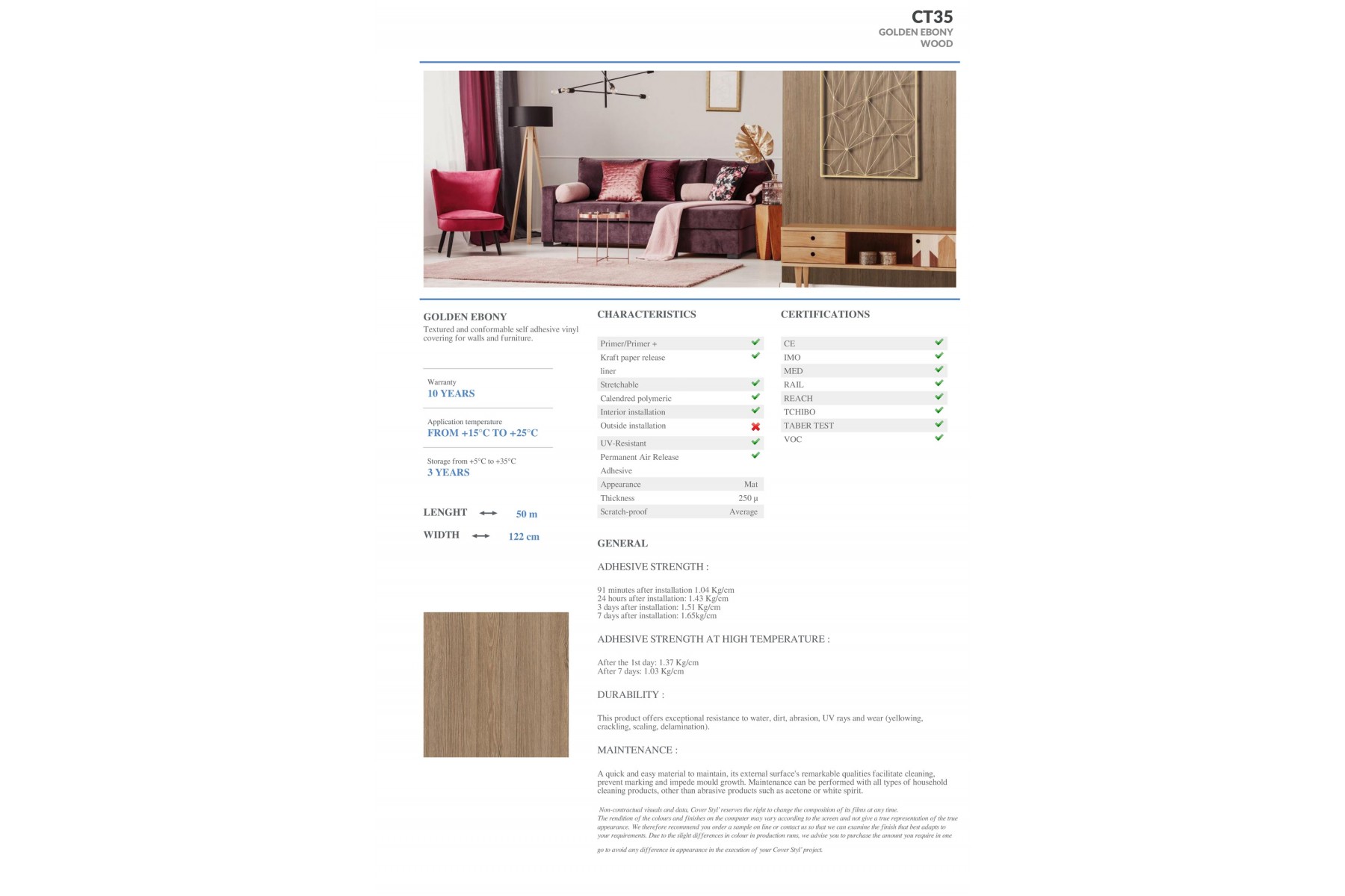 CT35 - GOLDEN EBONY CT35 - GOLDEN EBONY