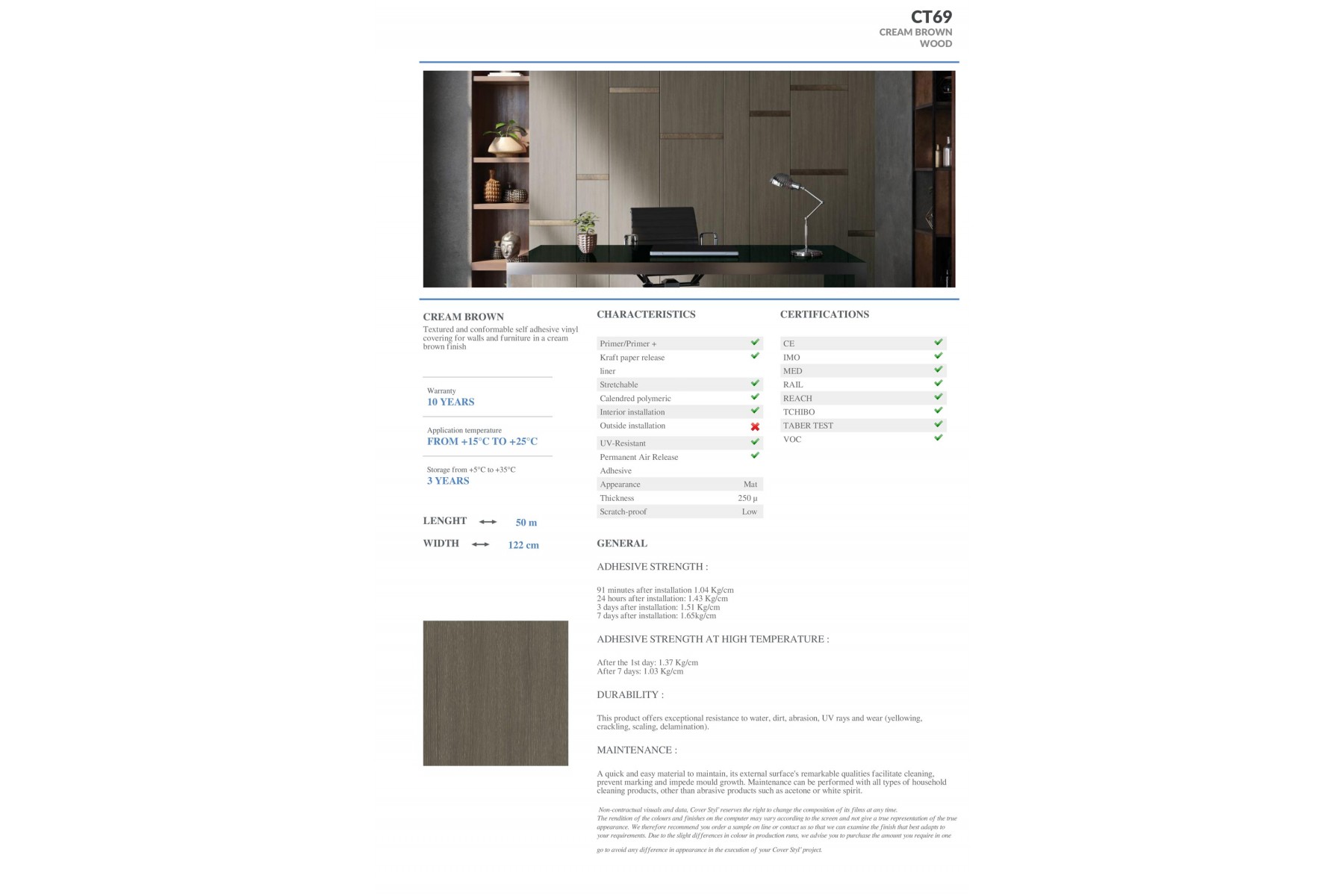 CT69 - CREAM BROWN CT69 - CREAM BROWN