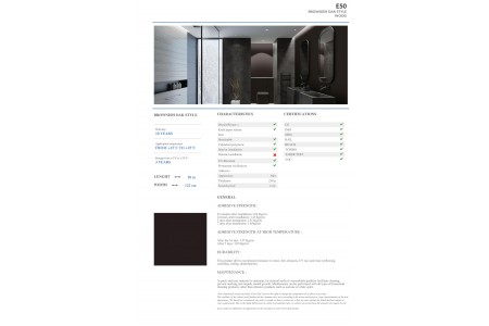 E50 - BROWNISH OAK STYLE
