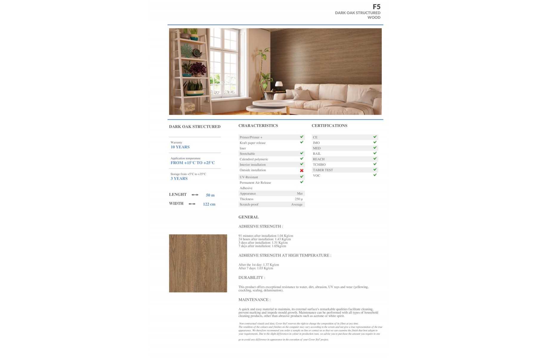 F5 - DARK OAK STRUCTURED F5 - DARK OAK STRUCTURED