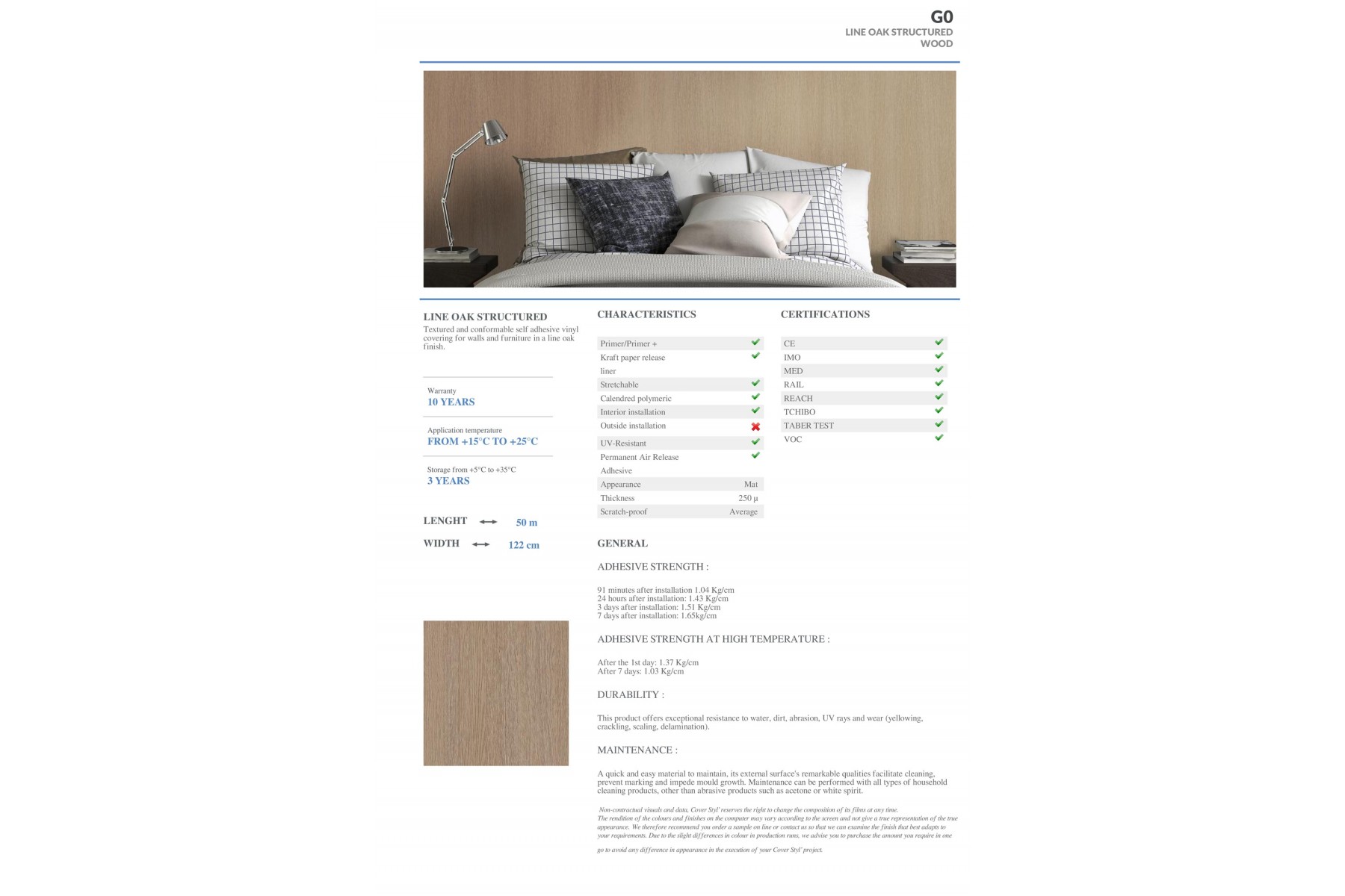 G0 - LINE OAK STRUCTURED G0 - LINE OAK STRUCTURED