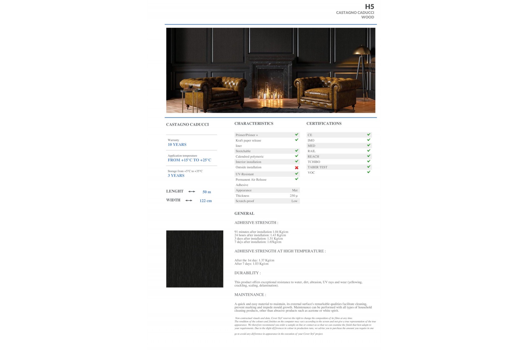 H5 - CASTAGNO CADUCCI H5 - CASTAGNO CADUCCI