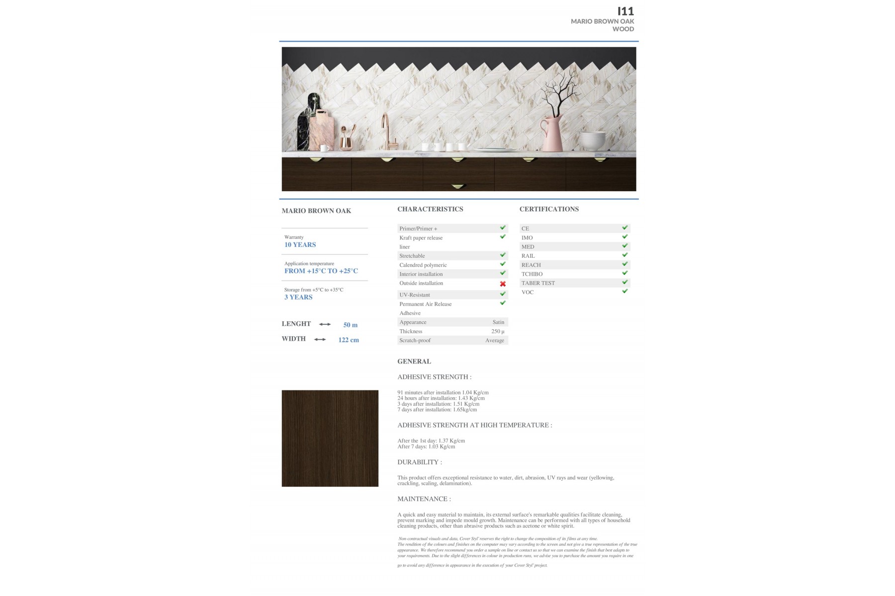 I11 - MARIO BROWN OAK I11 - MARIO BROWN OAK