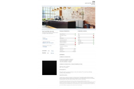 J16 - MAT GLITTER - BLACK J16 - MAT GLITTER - BLACK