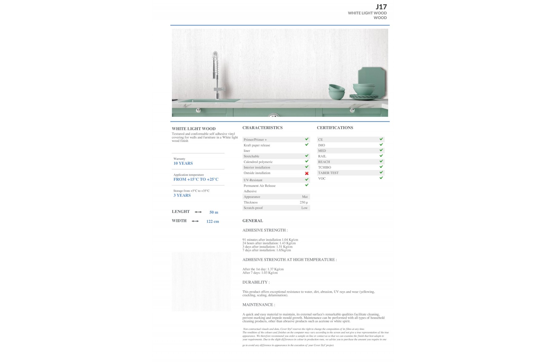 J17 - WHITE LIGHT WOOD J17 - WHITE LIGHT WOOD