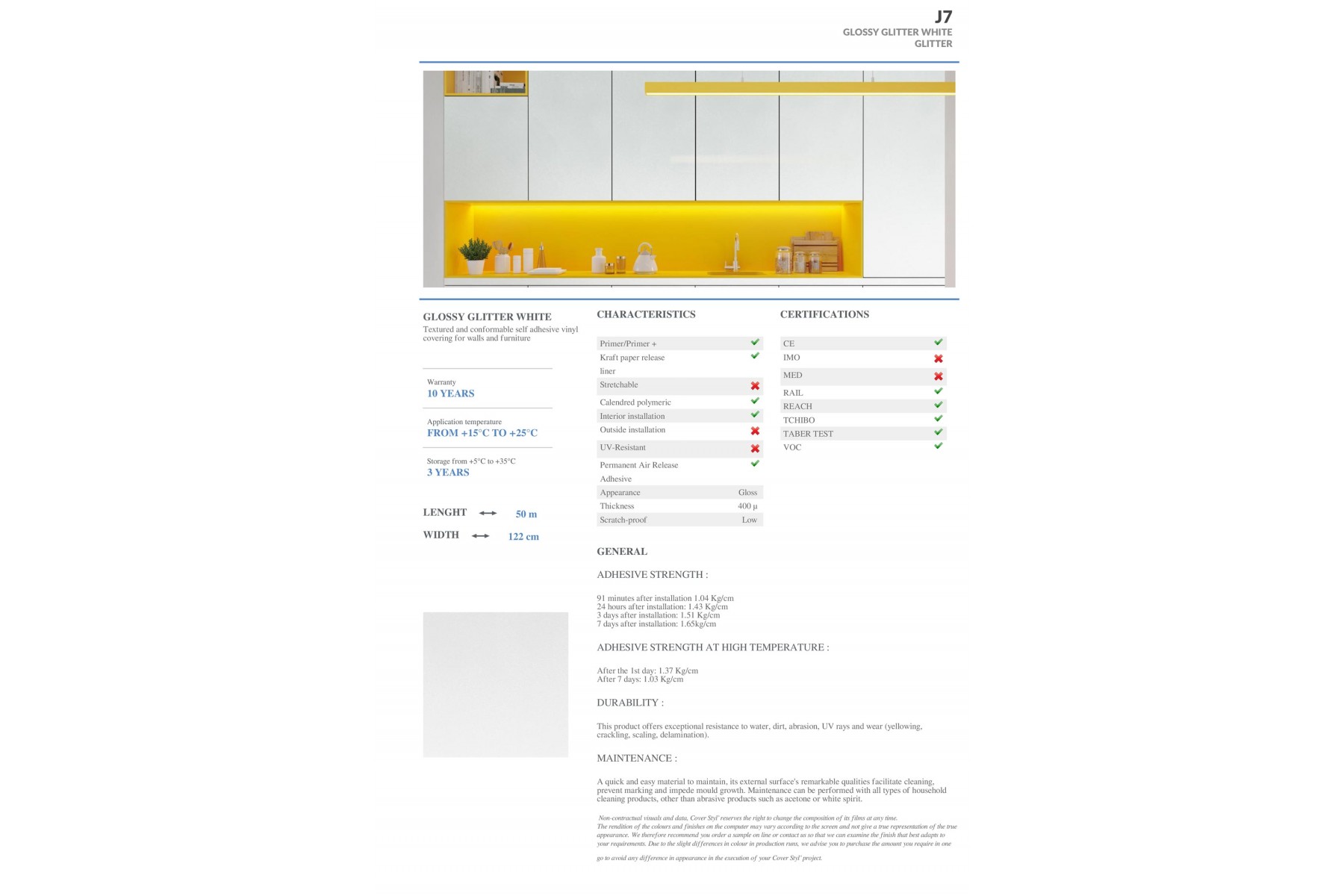 J7 - GLOSSY GLITTER WHITE J7 - GLOSSY GLITTER WHITE