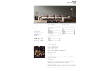 KN02 - DARK CARAMEL MARBLE KN02 - DARK CARAMEL MARBLE