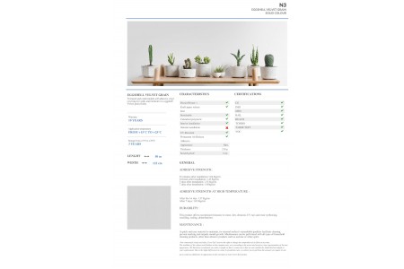 N3 - EGGSHELL VELVET GRAIN N3 - EGGSHELL VELVET GRAIN