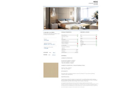 NE42 - CARAMEL LEATHER NE42 - CARAMEL LEATHER