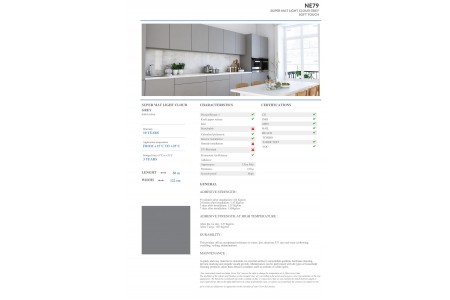 NE79 - SUPER MAT LIGHT CLOUD GREY NE79 - SUPER MAT LIGHT CLOUD GREY