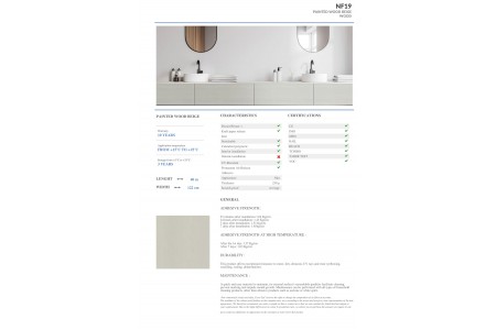 NF19 - PAINTED WOOD BEIGE NF19 - PAINTED WOOD BEIGE