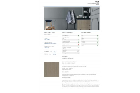 NF28 - STRUCTURED GREY OAK NF28 - STRUCTURED GREY OAK