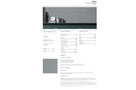 NG10 - WOVEN PARQUET GREY NG10 - WOVEN PARQUET GREY