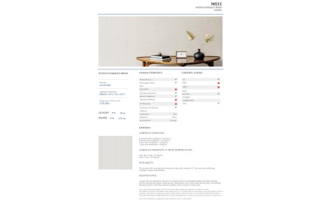 NG11 - WOVEN PARQUET BEIGE NG11 - WOVEN PARQUET BEIGE