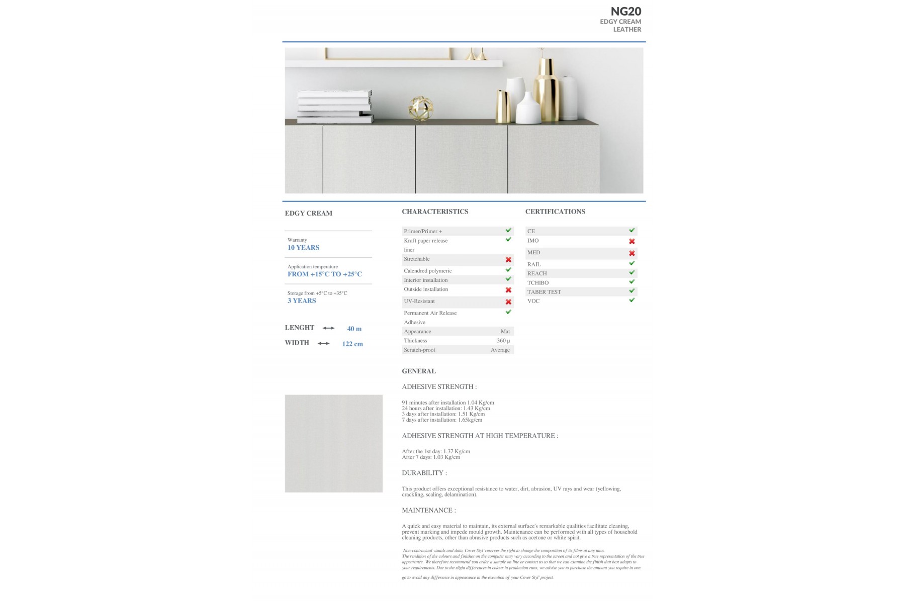 NG20 - EDGY CREAM NG20 - EDGY CREAM