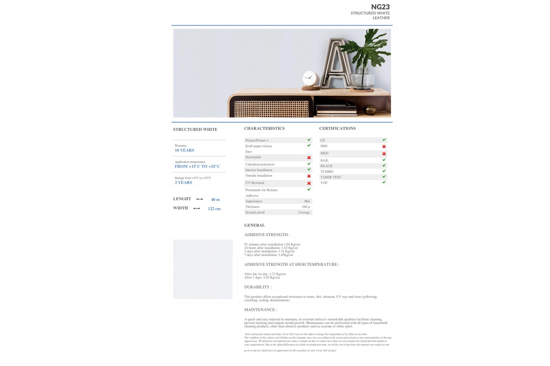 NG23 - STRUCTURED WHITE NG23 - STRUCTURED WHITE