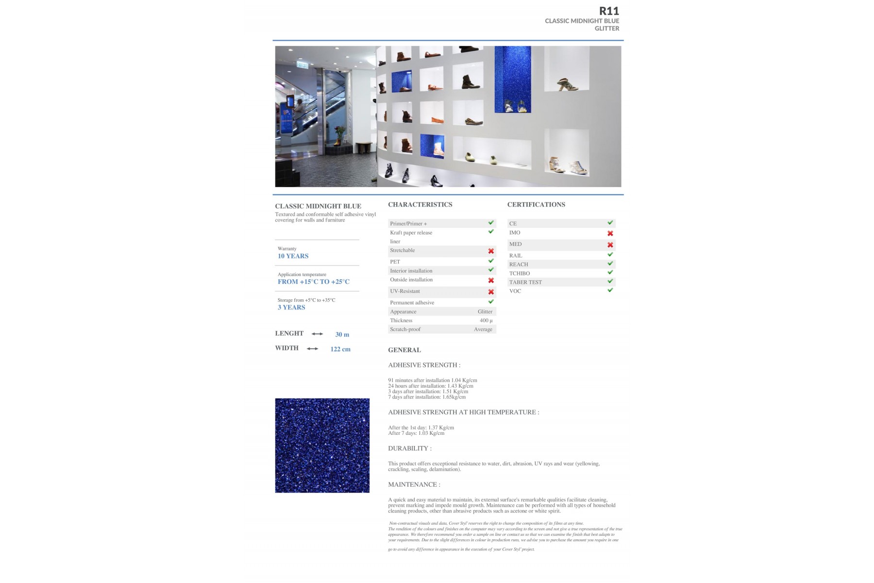 R11 - CLASSIC MIDNIGHT BLUE R11 - CLASSIC MIDNIGHT BLUE