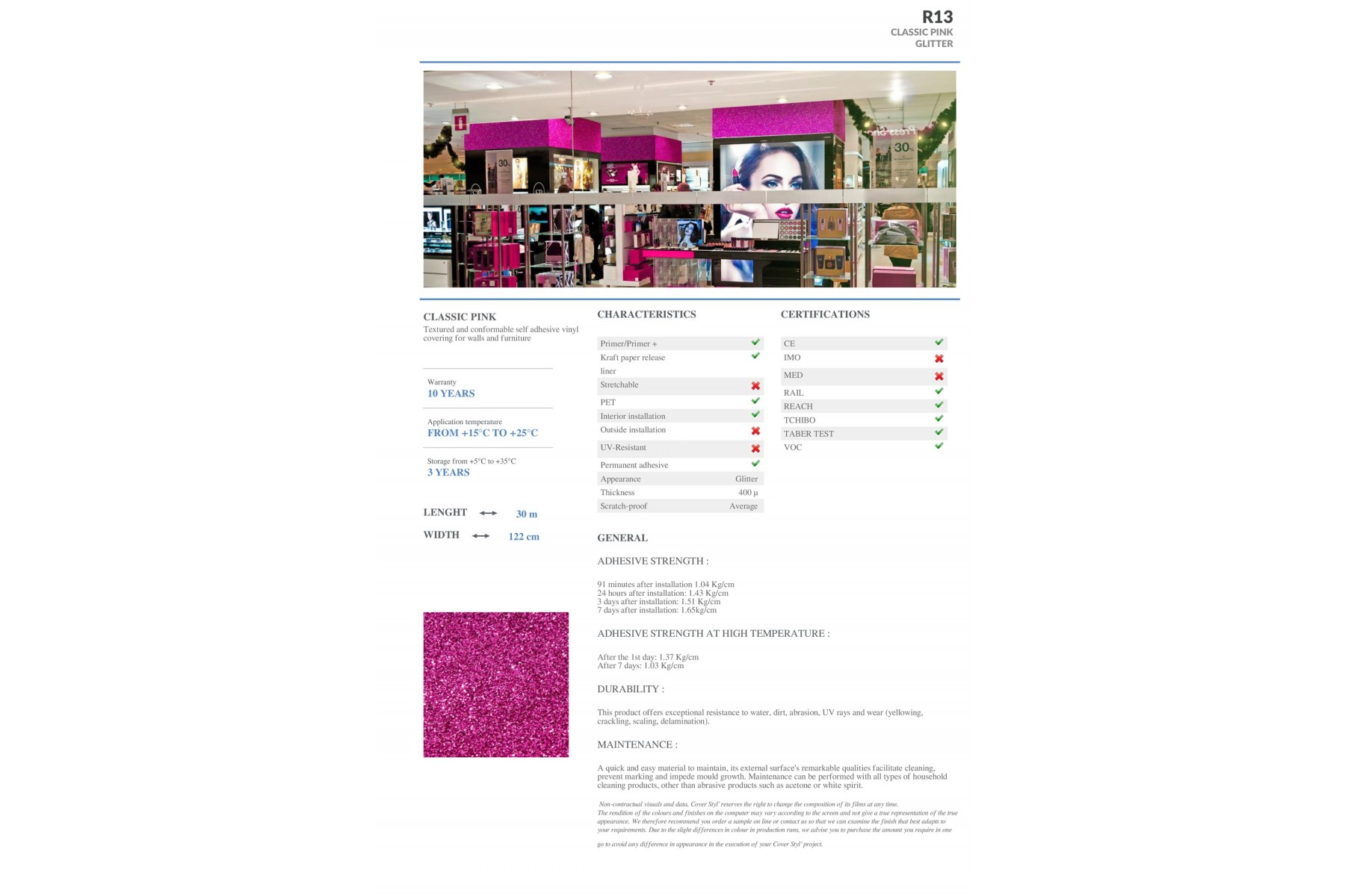 R13 - CLASSIC PINK R13 - CLASSIC PINK