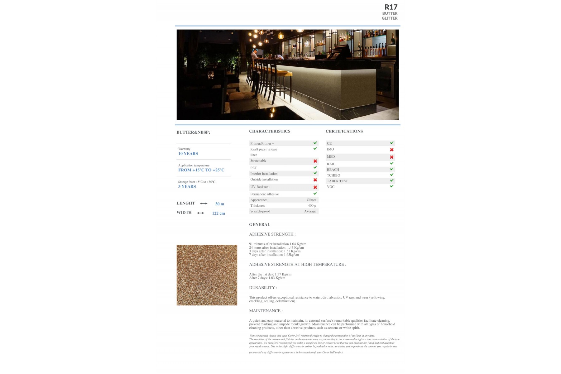 R17 - BUTTER R17 - BUTTER