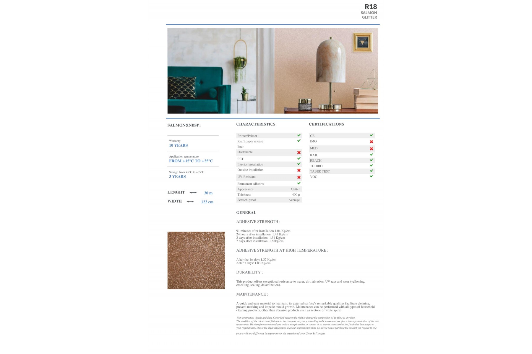 R18 - SALMON R18 - SALMON