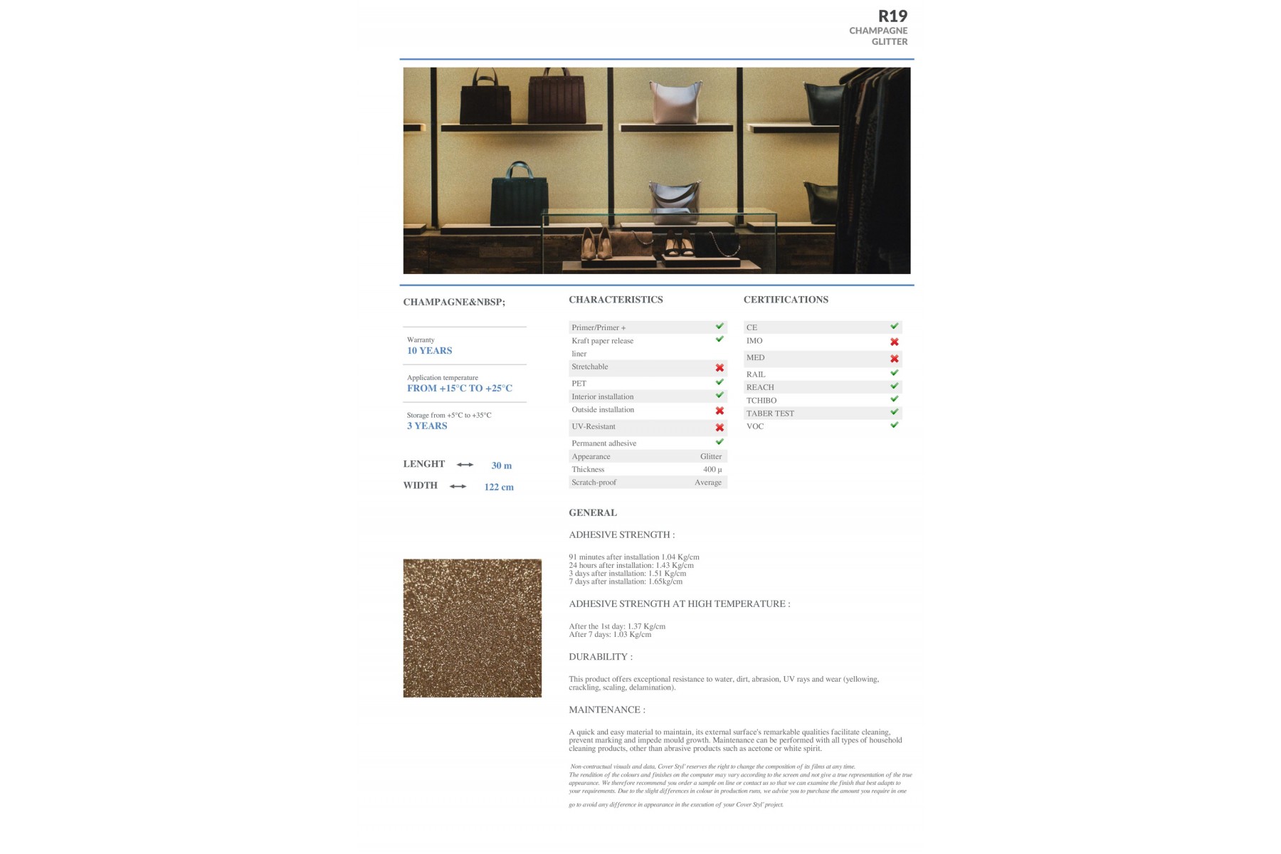 R19 - CHAMPAGNE R19 - CHAMPAGNE