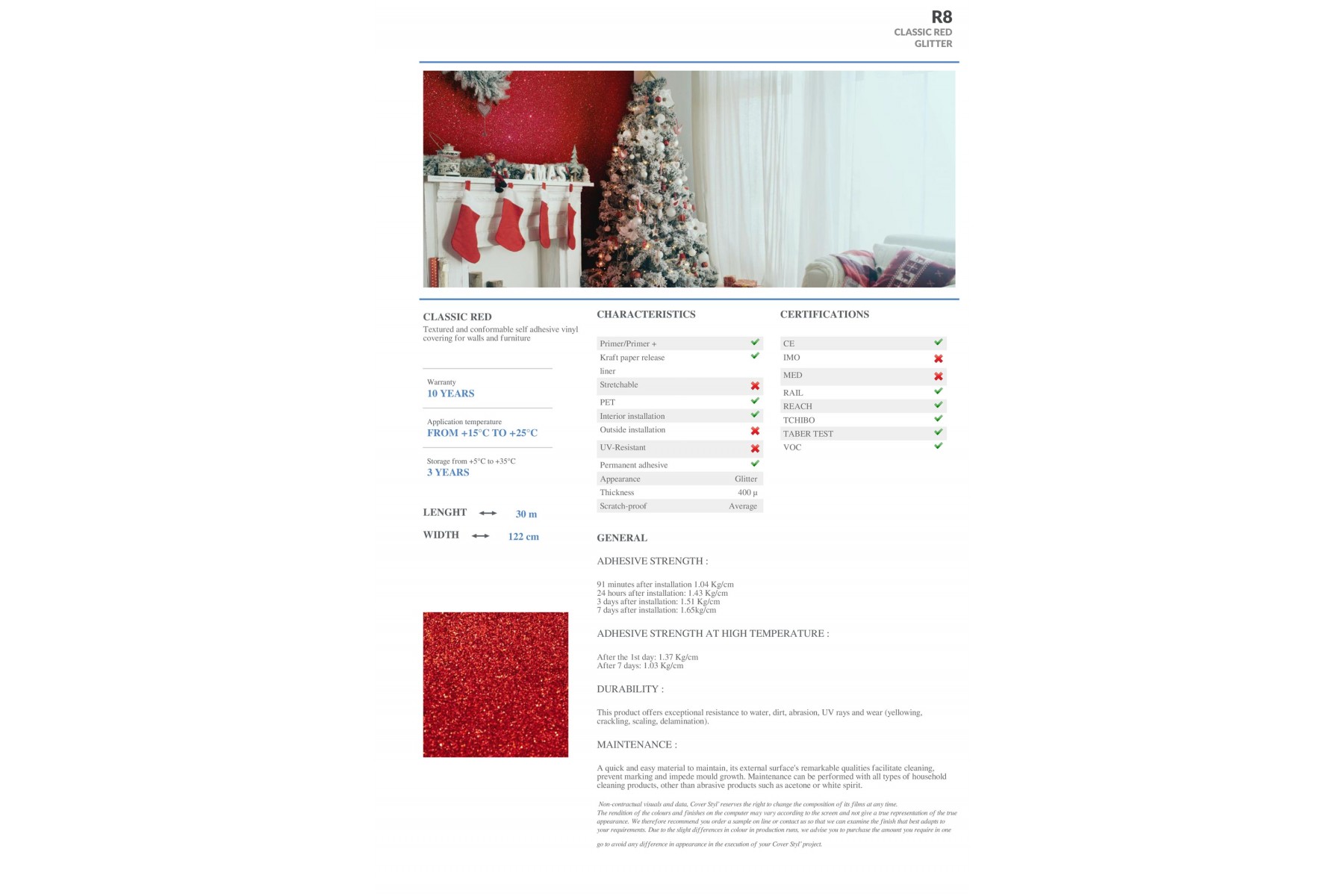 R8 - CLASSIC RED R8 - CLASSIC RED