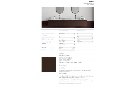 RM04 - BROWN CHOCOLATE RM04 - BROWN CHOCOLATE