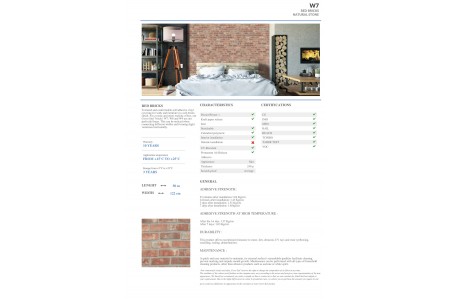 W7 - RED BRICKS W7 - RED BRICKS