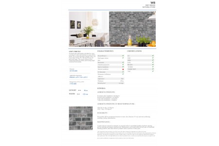 W8 - GREY BRICKS W8 - GREY BRICKS