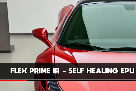 FLEX PRIME CERAMIC 80 - SELF HEALING EPU, FOLIE PROTECTIE SOLARA PARBRIZ, 1.80X1.52M LATIME