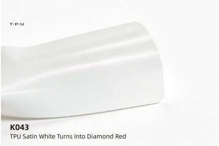 MOTIVA PPF SATIN WHITE TURNS INTO DIAMOND RED