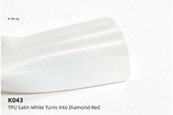 MOTIVA PPF SATIN WHITE TURNS INTO DIAMOND RED