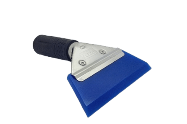 HANDLE WITH BLUE SQUEEGEE