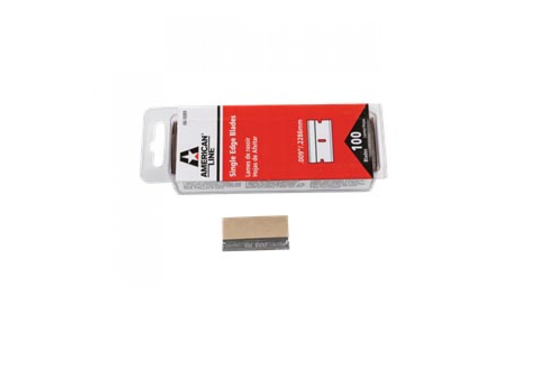 RAZOR BLADES SS 25 MM PACK OF 100